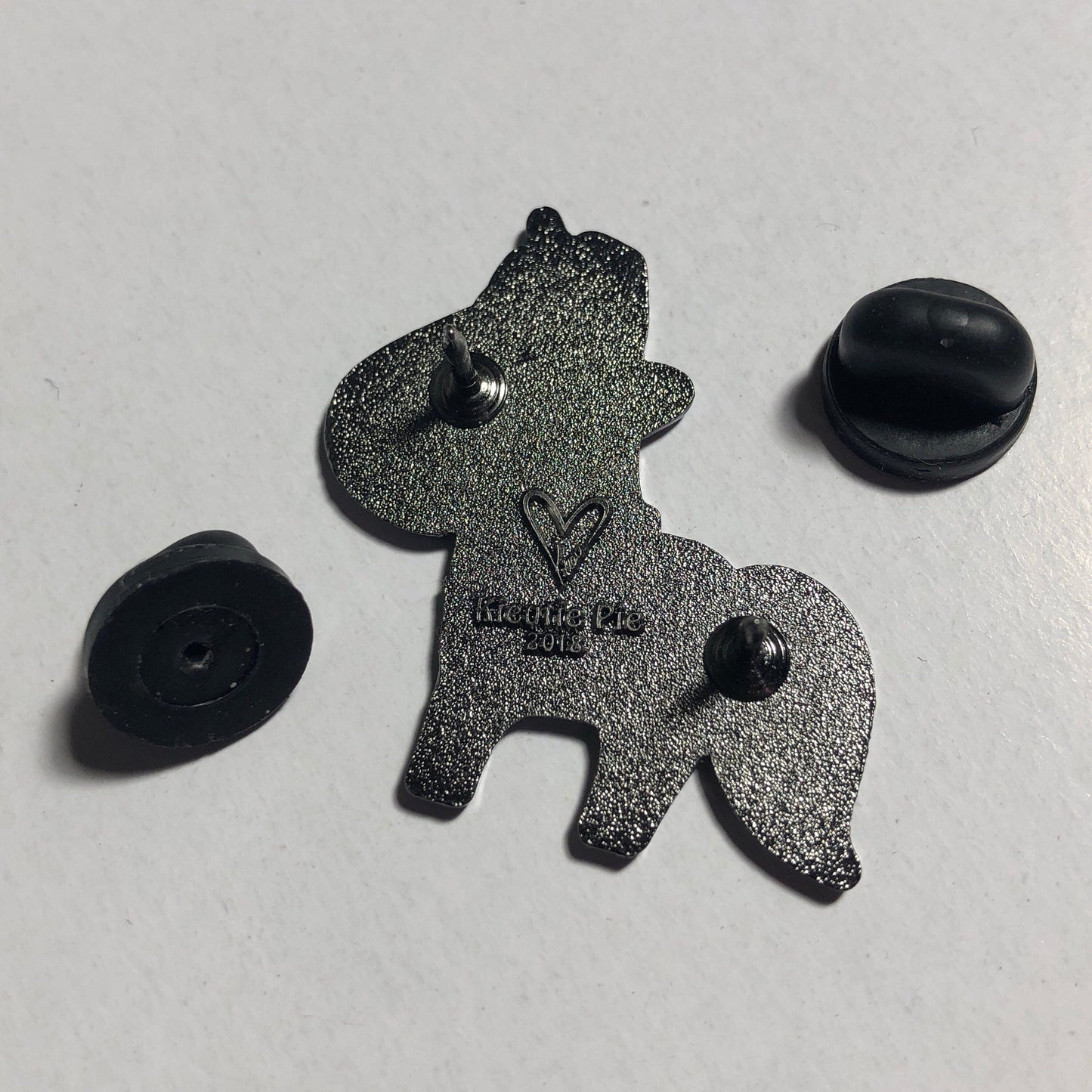 White Magical Unicorn - Hard Enamel Pin, White Unicorn Enamel Pin, White Unicorn Narwhal, Kids Gift, Girls Gift, Daughter Gift