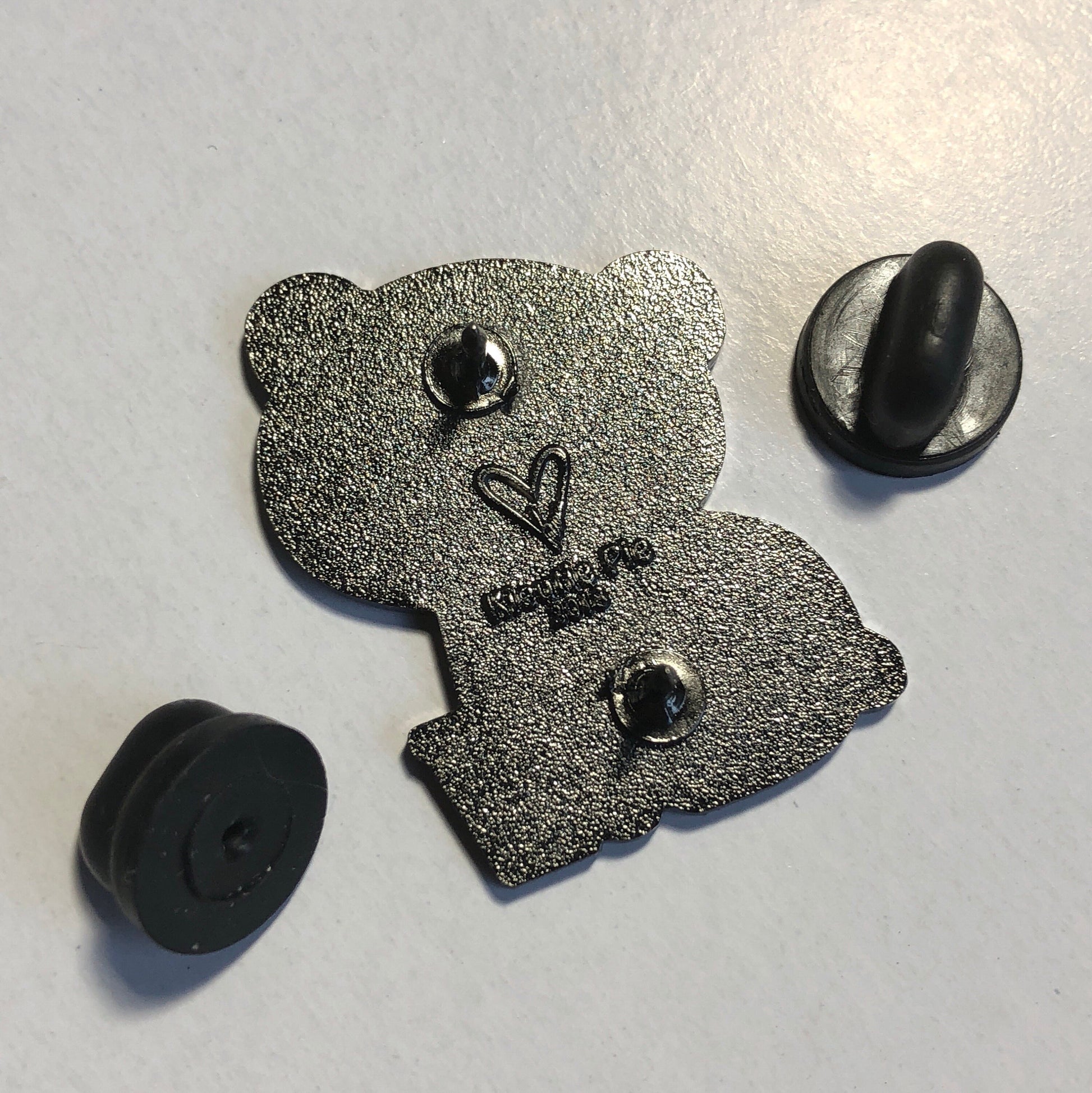 Cold Brew Polar Bear Hard Enamel Pin, Cute Cartoon Polar Bear Pin, Polar Bear Cartoon Art, Polar Bear Gift, coffee pin