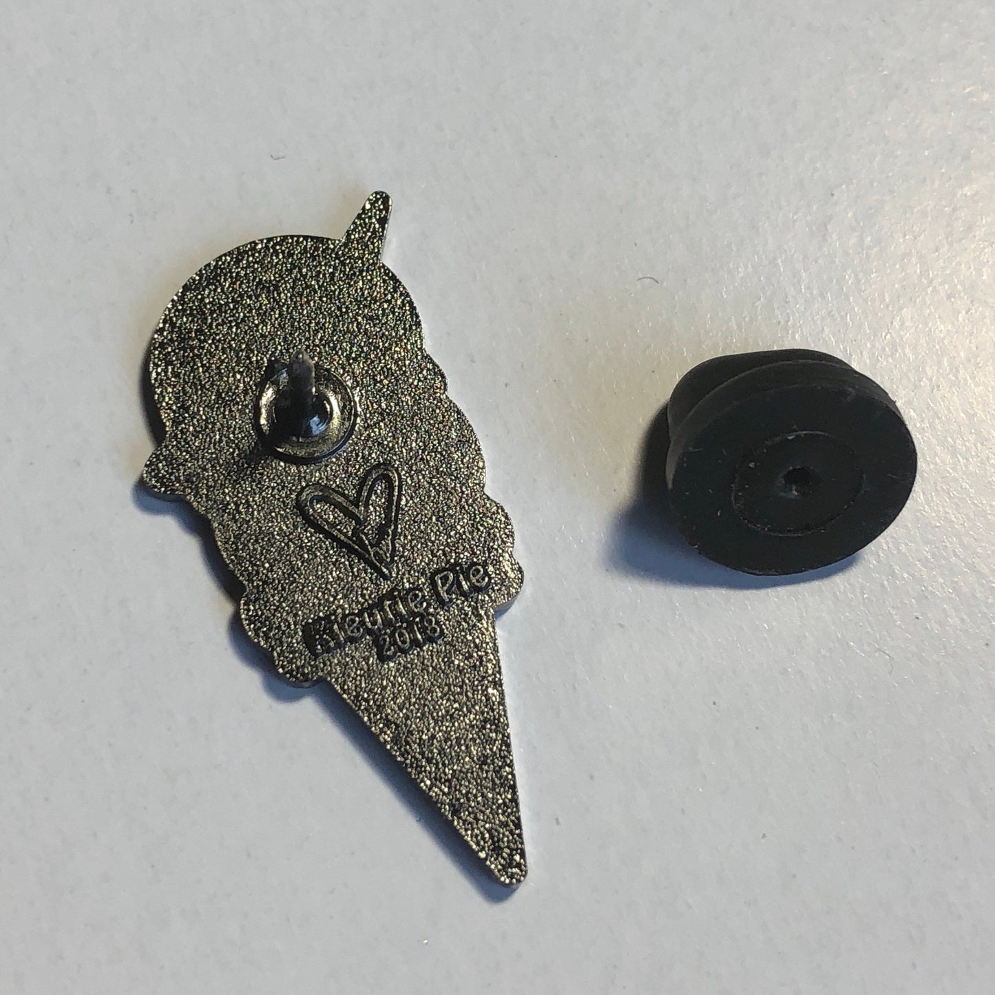 Narwhal Octopus Ice Cream - Blue Purple Enamel Pin, Cute Ice Cream Narwhal Pin, Ice Cream Octopus Pin, Seafood Pin, Seafood Ice Cream Pin