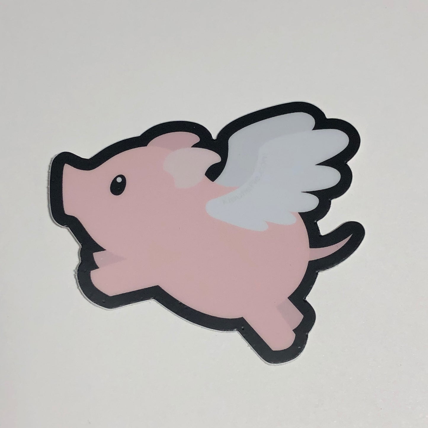 Pigasus Durable Weatherproof Die Cut Matte Vinyl Sticker - car decal, water bottle sticker, laptop sticker