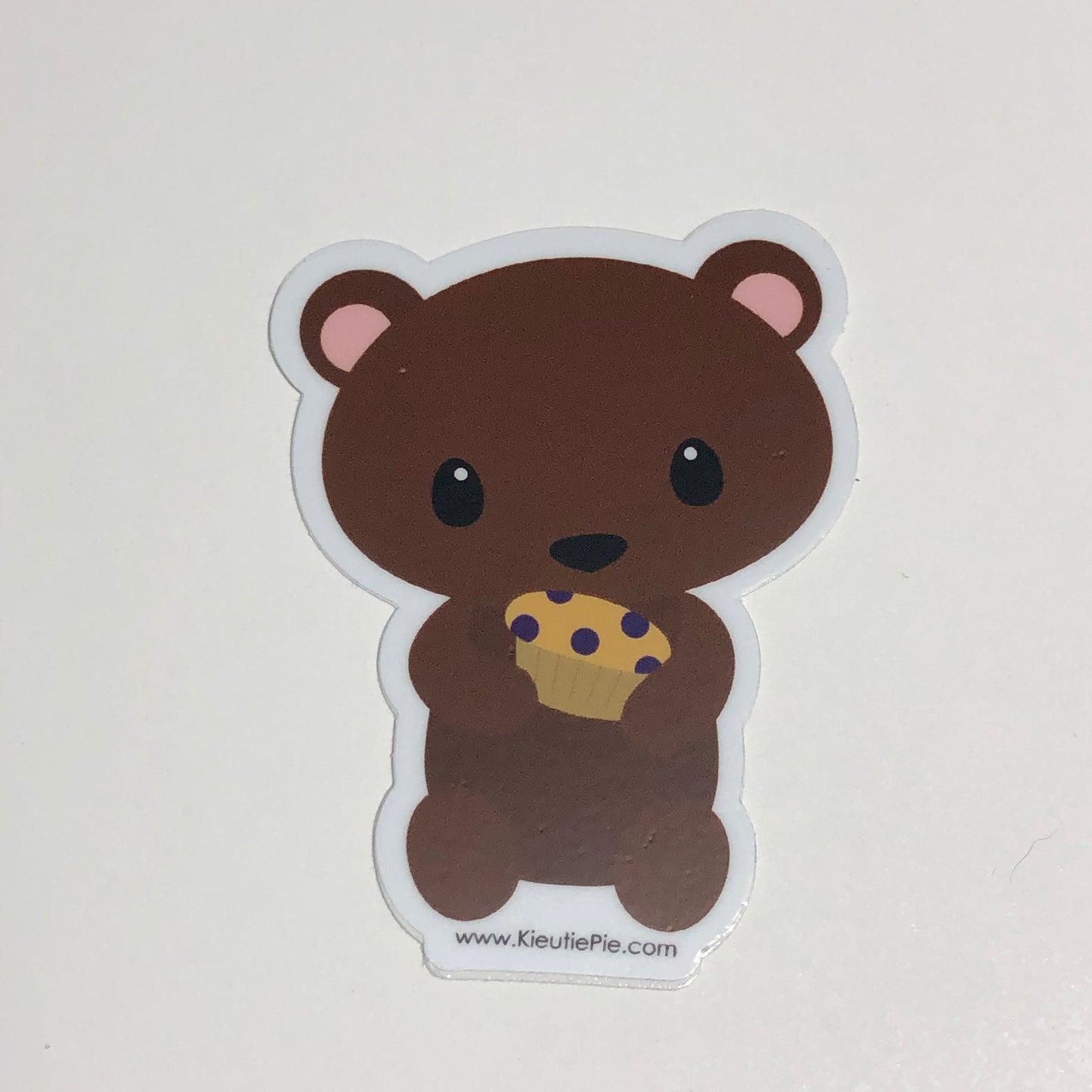 BlueBeary Muffin Durable Weatherproof Die Cut Matte Vinyl Sticker - car decal, water bottle sticker, laptop sticker