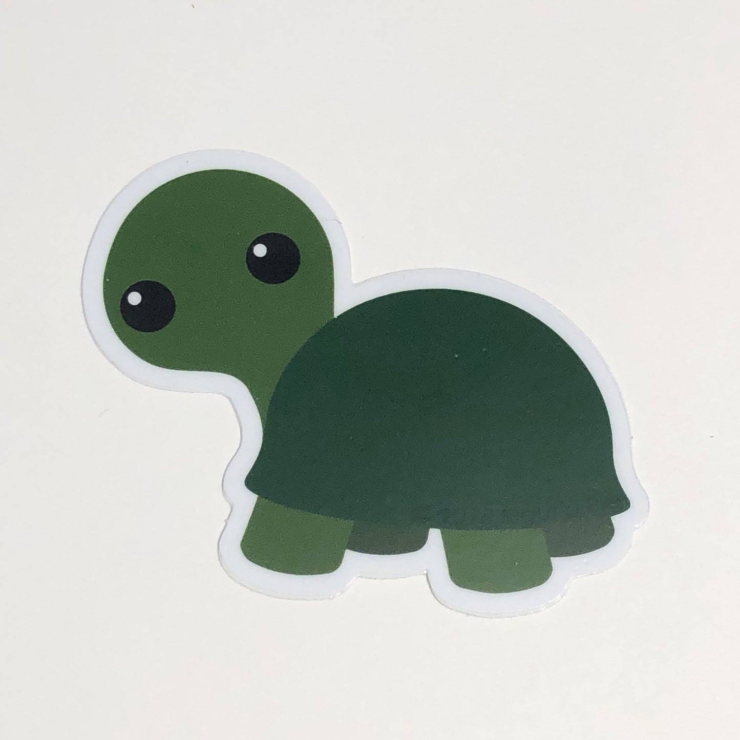 Tortoise Durable Weatherproof Die Cut Matte Vinyl Sticker - car decal, water bottle sticker, laptop sticker