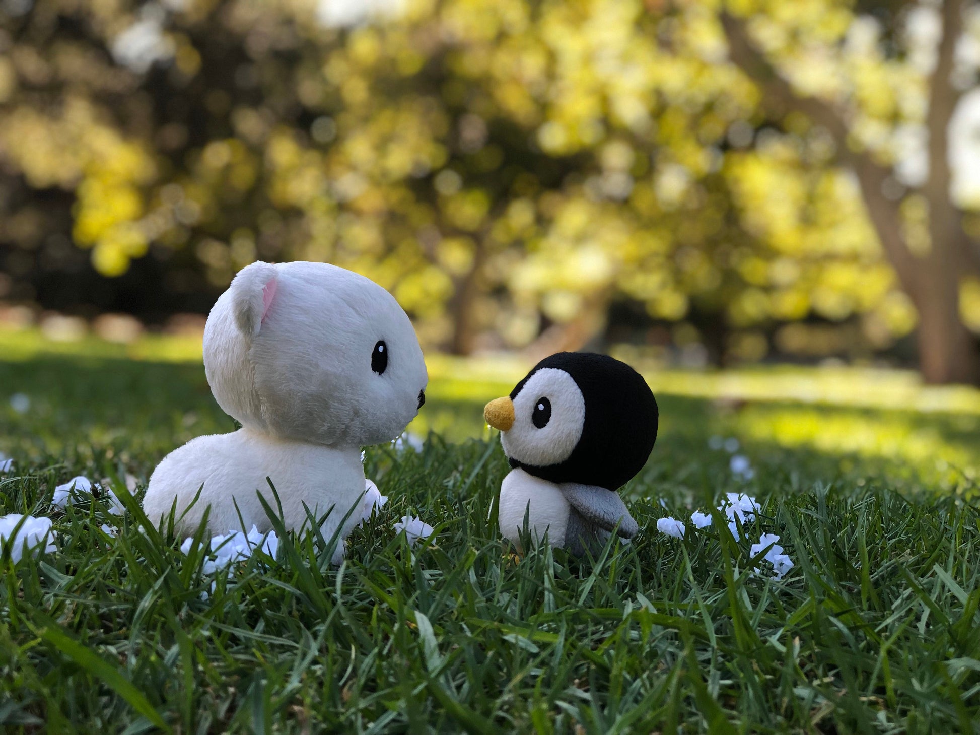 Snowy Bear Plush, Polar bear plushie, bear stuffed animal, stuffed toy, softie, baby bear plushie, collectible plush