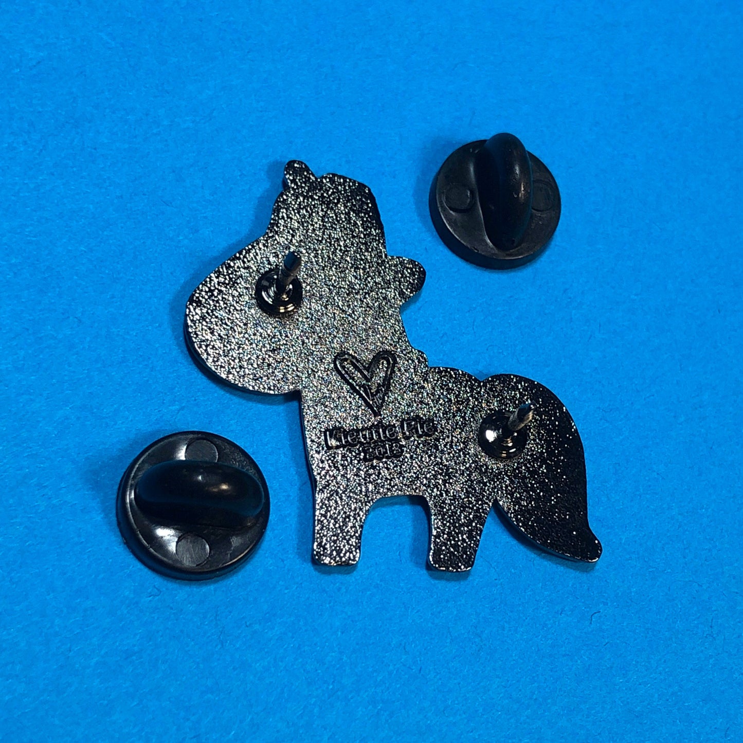 Magical Blue Glitter Unicorn - Hard Enamel Pin, Unicorn Lovers, Cute Unicorn Cartoon, Unicorn Art Pin, Girl Unicorn