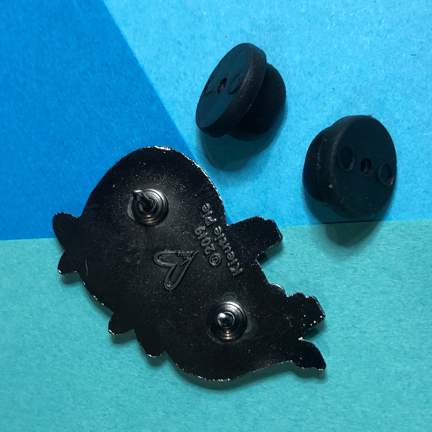 Black and White Cow Hard Enamel Pin - cow pin, cute cow pin, cow lapel pin, cartoon cow pin