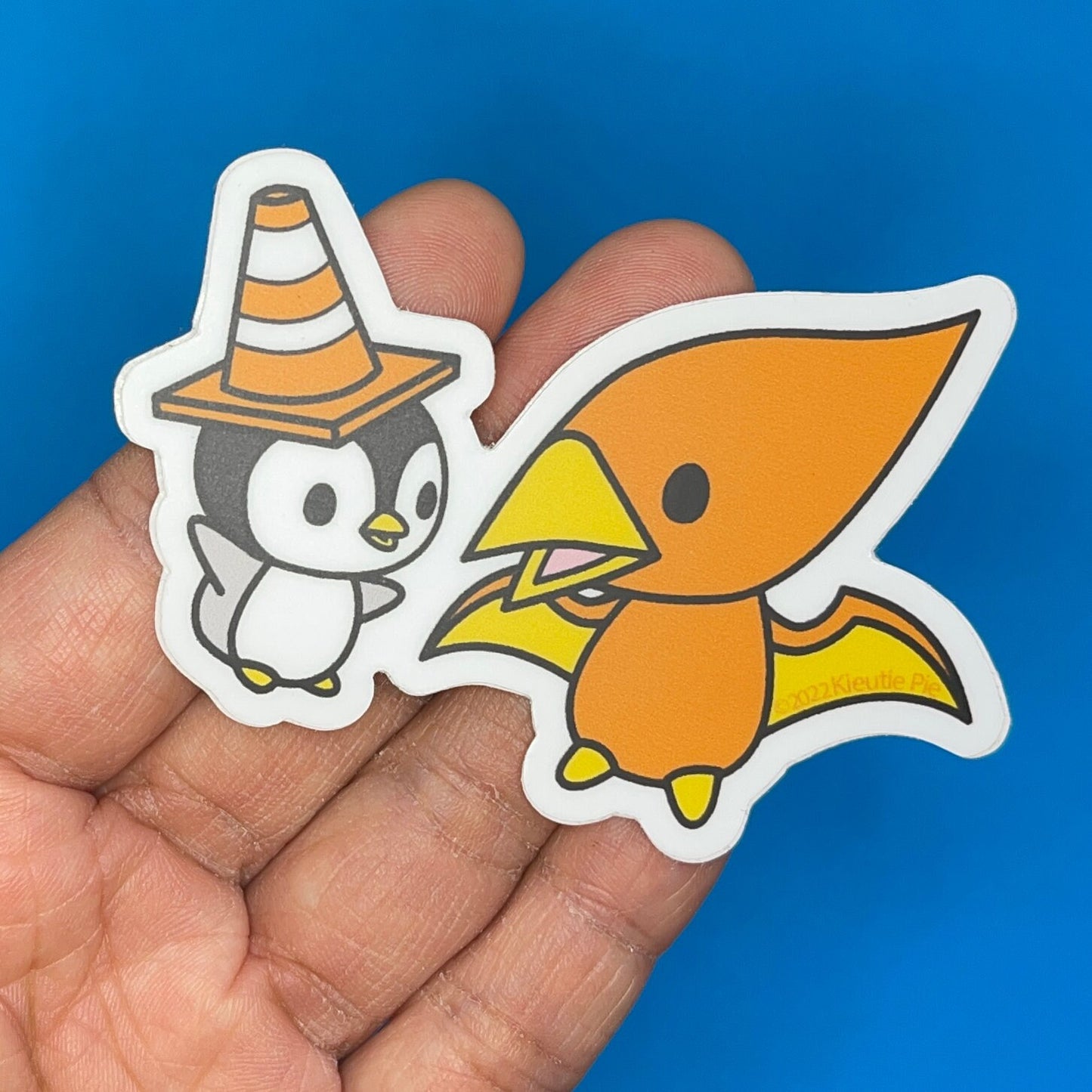 Pterodactyls (Imposter Syndrome ) Durable Weatherproof Die Cut Matte Vinyl Sticker - car, water bottle, laptop