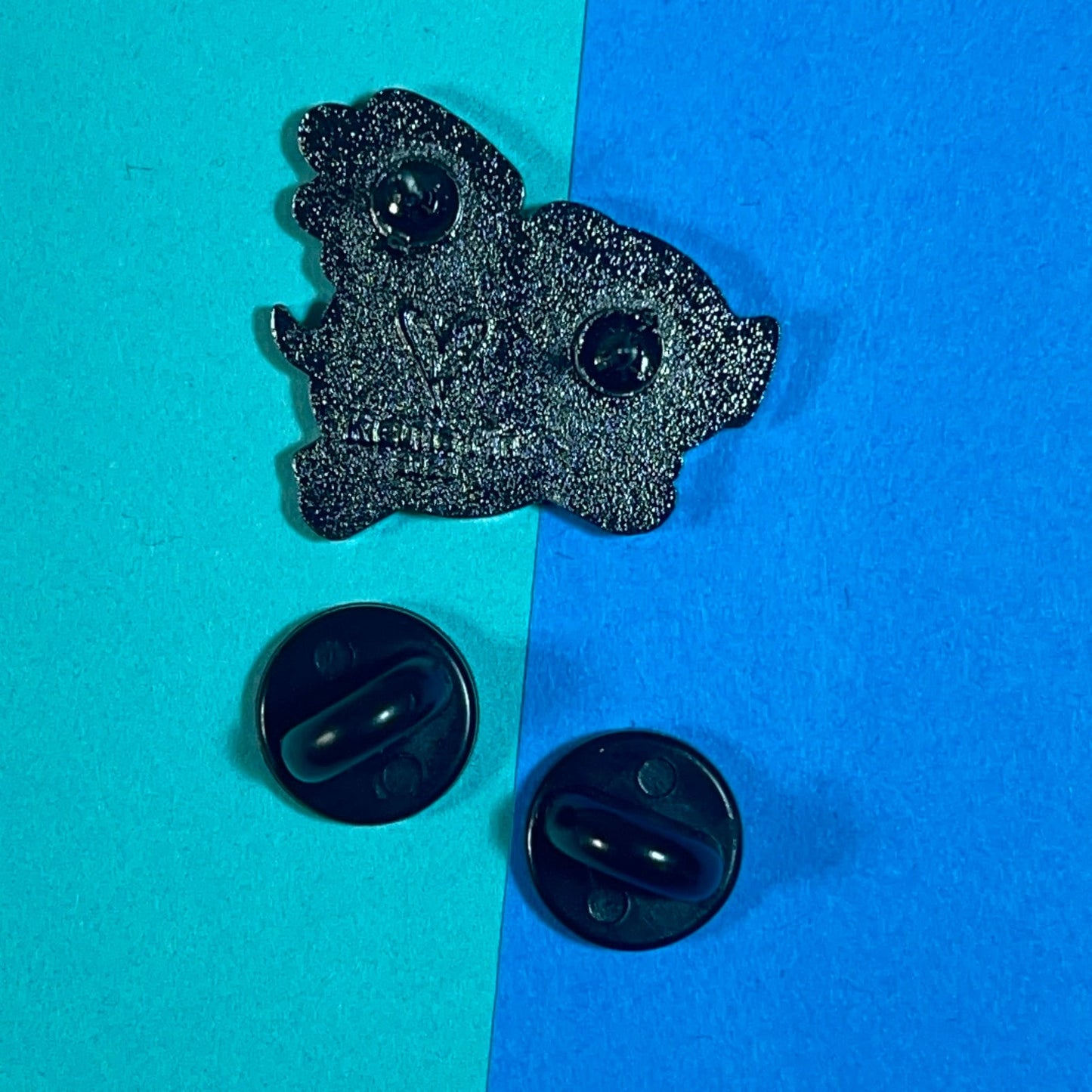 When Pigs Fly - Sparkle Pig - Glitter Hard Enamel Pin, flying pig pin, glitter pig pin, pink glitter pin, 1"