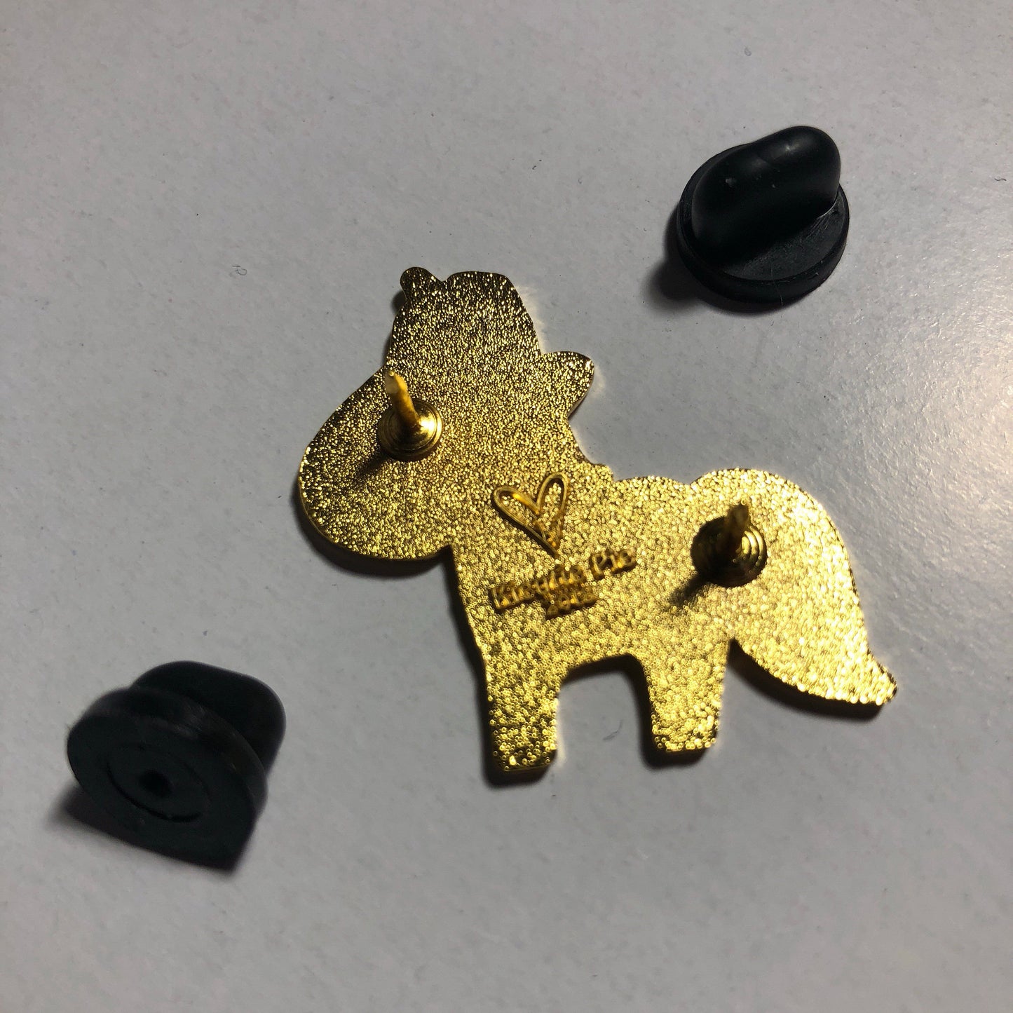 Black Magical Unicorn - Hard Enamel Pin, Unicorn Pin, Black Unicorn Enamel Pin