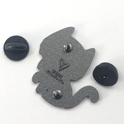 White Cat Enamel Pin, Cartoon Cat Pin, happy Cat Pin, Cat Art Pin, Cute Cat Gift