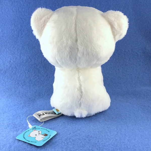 Snowy Bear Plush, Polar bear plushie, bear stuffed animal, stuffed toy, softie, baby bear plushie, collectible plush
