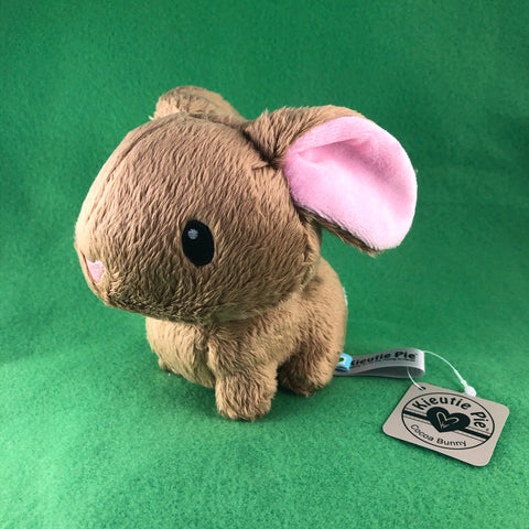 Cocoa Bunny Plush, bunny plushie, bunny stuffed animal, stuffed toy, softie, rabbit plushie, collectible plush
