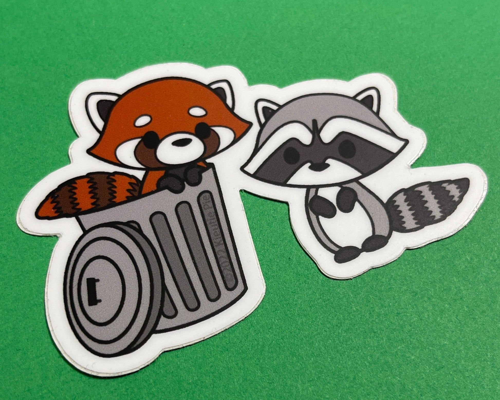 Trash Pandas (Imposter Syndrome ) Durable Weatherproof Die Cut Matte Vinyl Sticker - car, water bottle, laptop