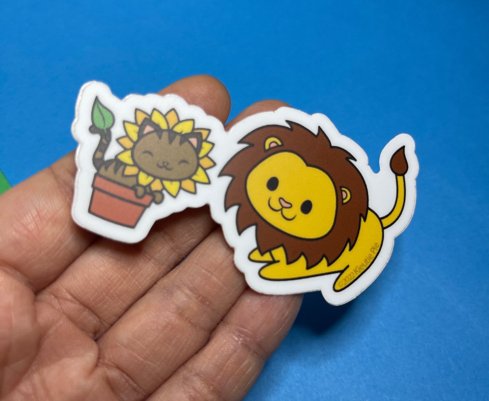 Lions (Imposter Syndrome ) Durable Weatherproof Die Cut Matte Vinyl Sticker - car, water bottle, laptop